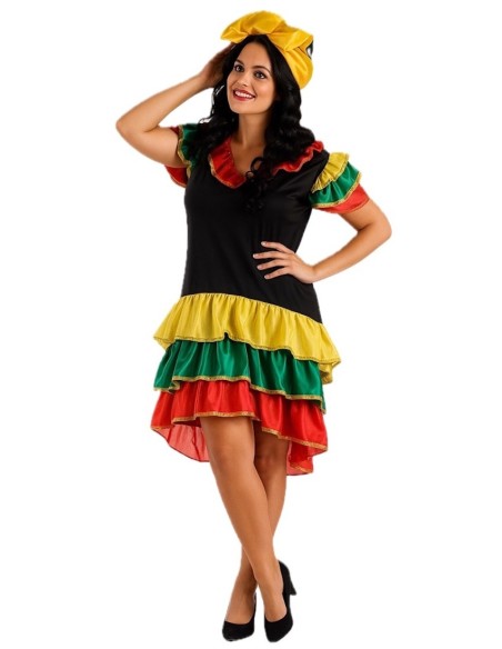 Costume Rumbera Taille M | Costumes pour Adultes Le Roi du Carnaval